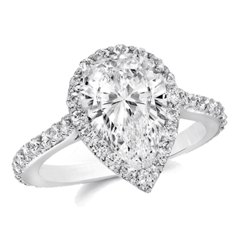 925 STERLING SILVER & CZ ENGAGEMENT SET RINGS